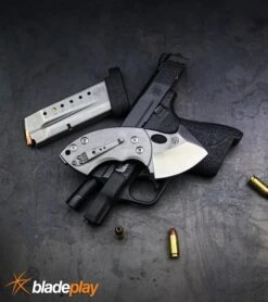 Boker War Toad Black G-10 Friction Folder Knife - Satin Plain -Buck Knives Sales Store 8 large