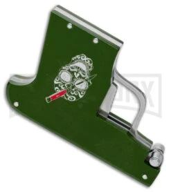 Buck Knives Sales Store -Buck Knives Sales Store AGA Campolin Gun Knife Auto Green Satin CEM PIS GREEN GX 33939 jr spine large