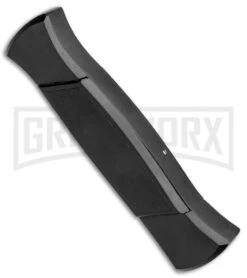 AKC 777 Blackfinger Black OTF Automatic Knife - Black Tanto -Buck Knives Sales Store AKC 777 Blackfinger Tanto OTF Auto Black Black BHQ 87414 jr side large