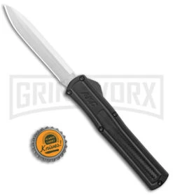 AKC F-20 Black CF D/A OTF Automatic Knife - Spear Point Satin Plain 7 AKC F-20 Black CF D/A OTF Automatic Knife - Spear Point Satin Plain -Buck Knives Sales Store AKC F 20 DA Dagger OTF Auto Black CF Satin BHQ 140496 jr bottlecap large