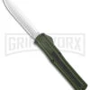 AKC F-20 OD Green D/A OTF Automatic Knife - Satin Plain