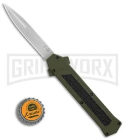 AKC F-16 OD Green D/A OTF Automatic Knife - Bayo Satin Plain 7 AKC F-16 OD Green D/A OTF Automatic Knife - Bayo Satin Plain -Buck Knives Sales Store AKC F16 OD Green DA Bayo Satin Plain BP 25690 er bottlecap large