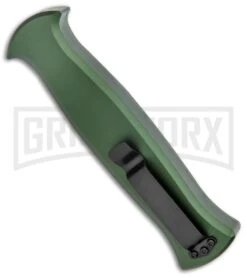 AKC X-treme EVO Green OTF Automatic Knife - Black Plain 6 AKC X-treme EVO Green OTF Automatic Knife - Black Plain -Buck Knives Sales Store AKC X treme EVO OTF Auto Green Black BHQ 105414 jr side 2 large
