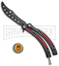 Andux CS Red/Black Balisong Butterfly Trainer - Black Holes 7 Andux CS Red/Black Balisong Butterfly Trainer - Black Holes -Buck Knives Sales Store Andux C S Red Black Balisong Butterfly Trainer Black Holes AB000930 BP 24578 jr bottlecap large