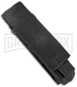 Atomic Defender Large OTF Automatic Fire Dept. Red - Double Serr Red Two-tone -Buck Knives Sales Store Atomic Defender Large OTF Auto Fire Department Red TT Red Dagger Serr GX 37336 jr sheath large