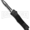 Atomic Defender Medium OTF Automatic Black Dagger - (3.25" Two-Tone)