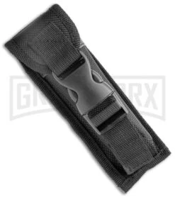 Atomic Defender Medium OTF Automatic Knife OD Green - Two Tone Drop Point -Buck Knives Sales Store Atomic Defender OTF OD Green DP TT GX 36388 jr sheath large