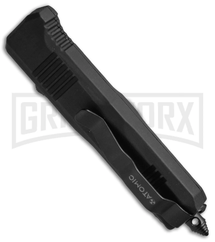 Atomic Shield Dagger Black OTF Automatic Knife - Plain 3 Atomic Shield Dagger Black OTF Automatic Knife - Plain - Image 3