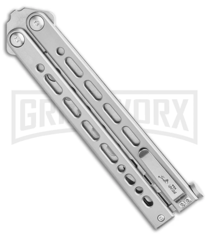 Bear Ops Bear Song VIII Silver Butterfly Trainer - Bead Blast Dull 2 Bear Ops Bear Song VIII Silver Butterfly Trainer - Bead Blast Dull - Image 2