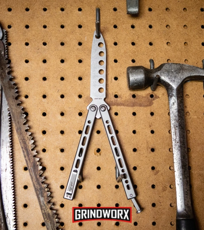 Bear Ops Bear Song VIII Silver Butterfly Trainer - Bead Blast Dull 5 Bear Ops Bear Song VIII Silver Butterfly Trainer - Bead Blast Dull - Image 5