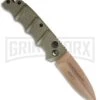 Boker Kalashnikov Desert Warrior Left-Hand Dagger Automatic Knife - Copper