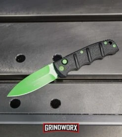 Boker Kalashnikov Automatic Knife - D2 Dagger Electric Green Plain 10 Boker Kalashnikov Automatic Knife - D2 Dagger Electric Green Plain -Buck Knives Sales Store Boker Green Mamba Kalashnikov Dagger Automatic Knife Electric Green BHQ 95401 kp metal web large