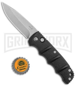 Boker Kalashnikov Black Automatic Knife - Drop Point Bead Blast Plain 7 Boker Kalashnikov Black Automatic Knife - Drop Point Bead Blast Plain -Buck Knives Sales Store Boker Kalashnikov Auto Black D2 SW BHQ 144760 jr bottlecap large