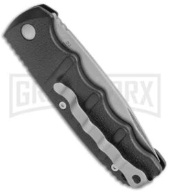 Boker Kalashnikov Black Automatic Knife - Drop Point Bead Blast Plain 6 Boker Kalashnikov Black Automatic Knife - Drop Point Bead Blast Plain -Buck Knives Sales Store Boker Kalashnikov Auto Black D2 SW BHQ 144760 jr side large