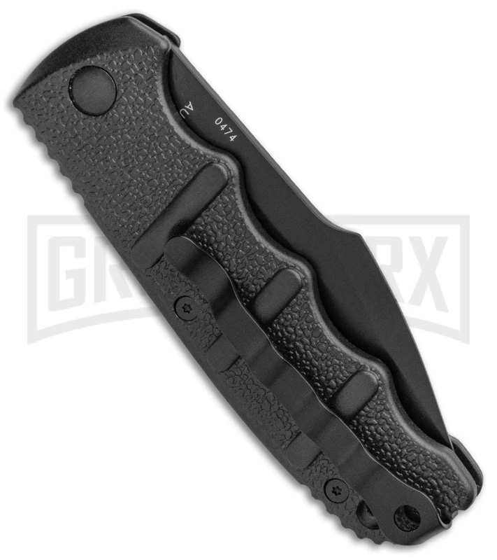 Boker Kalashnikov Automatic Knife - Harpoon Black Plain 3 Boker Kalashnikov Automatic Knife - Harpoon Black Plain - Image 3