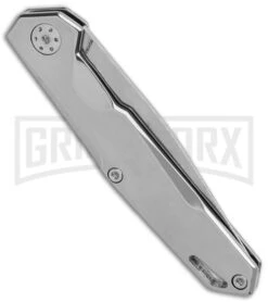 Boker Magnum Shiny EDC Slip Joint Folding Knife - Satin Plain -Buck Knives Sales Store Boker Magnum Shiny EDC SJ SS Satin 01SC086 BHQ 120663 jr side large