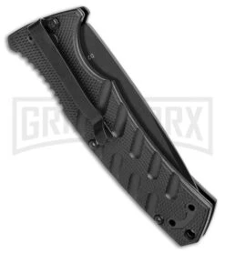 Boker Plus Strike Automatic Knife - Drop Point Black Plain 8 Boker Plus Strike Automatic Knife - Drop Point Black Plain -Buck Knives Sales Store Boker Plus Strike Bowie Auto Black 01BO433NSOI BHQ 97031 jr side large