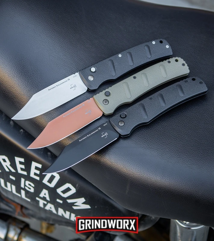 Boker XXL Kalashnikov Automatic Knife - Desert Warrior Bowie 5 Boker XXL Kalashnikov Automatic Knife - Desert Warrior Bowie - Image 5
