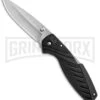Buck Knives Buck 365 Rival II Black Lock Back Knife - Stonewash Plain