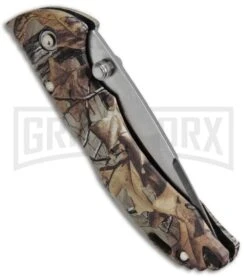 Buck Knives Buck Bantam BBW RealTree Xtra Camo Folding Knife - Satin Plain -Buck Knives Sales Store Buck Bantam BBW RealTree Xtra Camo 0284CMS18 B BHQ 15526 jr side large