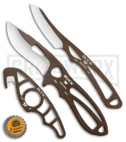 Buck Knives Buck PakLite Field Master Kit Brown Fixed Blade/Guthook - Brown/Satin 19 Buck Knives Buck PakLite Field Master Kit Brown Fixed Blade/Guthook - Brown/Satin -Buck Knives Sales Store Buck PakLite Field Master Guthook Brown 0141BRSVP BHQ 106683 jr bottlecap large