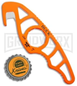 Buck Knives Buck PakLite Large Guthook Fixed Blade - Orange Plain 7 Buck Knives Buck PakLite Large Guthook Fixed Blade - Orange Plain -Buck Knives Sales Store Buck PakLite Large Orange Guthook 0499ORG3 B BHQ 41360 jr bottlecap large
