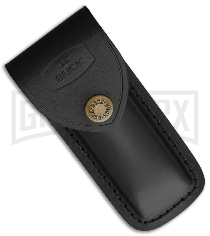 Buck Knives Buck Ranger 112 Finger Grooved Ebony Wood Lockback Knife - Satin Plain 2 Buck Knives Buck Ranger 112 Finger Grooved Ebony Wood Lockback Knife - Satin Plain - Image 2