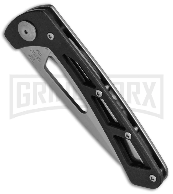 Buck Knives Buck Vertex Black Aluminum Folding Knife - Satin Plain 2 Buck Knives Buck Vertex Black Aluminum Folding Knife - Satin Plain - Image 2