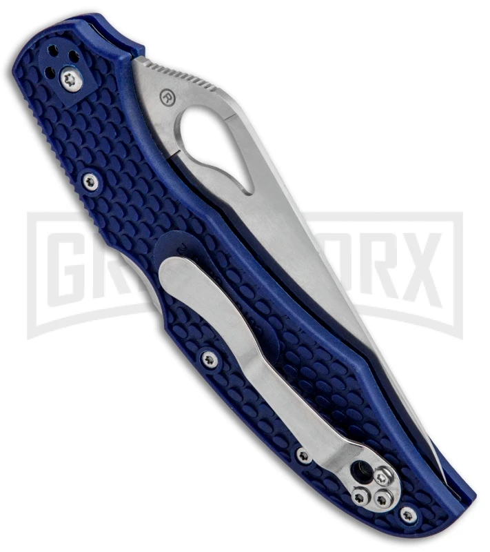 Byrd Cara Cara 2 Folding Knife Blue FRN - Satin Plain 3 Byrd Cara Cara 2 Folding Knife Blue FRN - Satin Plain - Image 3