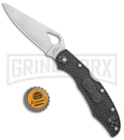 Byrd Cara Cara 2 Folding Knife Gray FRN - Satin Plain -Buck Knives Sales Store Byrd Cara Cara 2 LB Grey FRN Satin BY03PGY2 BHQ 86887 jr bottlecap large