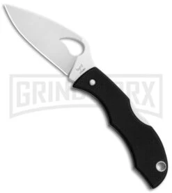 Byrd Starling 2 Black G-10 Folding Knife - Satin Plain