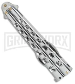 Caliber Gourmet Silver Spoon Butterfly Trainer 6 Caliber Gourmet Silver Spoon Butterfly Trainer -Buck Knives Sales Store Caliber Gourmet Silver spoon Butterfly trainer BP 19520 er side large