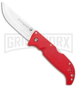Cold Steel Finn Wolf Lockback Knife Red (3.5" Satin)