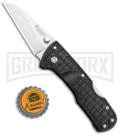 Cold Steel Kiridashi Black GFN Tri-Ad Lock Knife - Stonewash Plain 7 Cold Steel Kiridashi Black GFN Tri-Ad Lock Knife - Stonewash Plain -Buck Knives Sales Store Cold Steel Kiridashi Tri Ad Lock Black GFN SW 20KPL BHQ 105892 jr bottlecap large