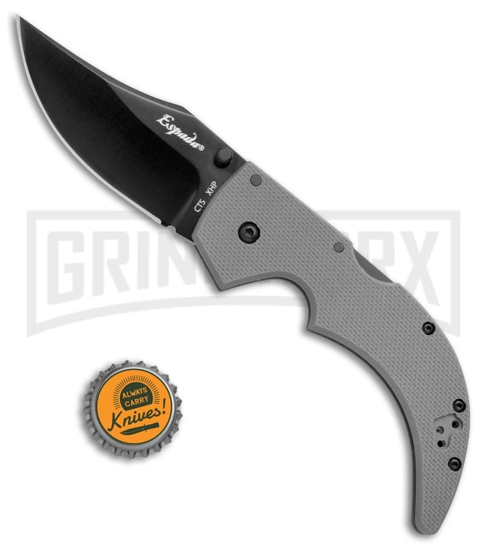 Cold Steel 62NGMLV Medium Espada Gray Tri-Ad Lock Knife - Black 4 Cold Steel 62NGMLV Medium Espada Gray Tri-Ad Lock Knife - Black - Image 4