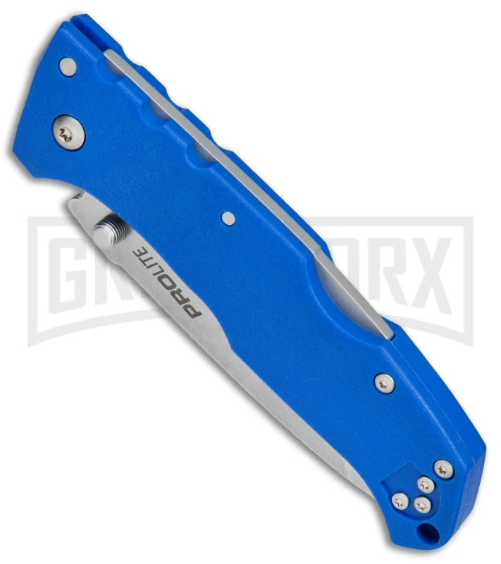 Cold Steel Pro Lite Blue GFN Folding Knife - Tanto Satin Plain 2 Cold Steel Pro Lite Blue GFN Folding Knife - Tanto Satin Plain - Image 2
