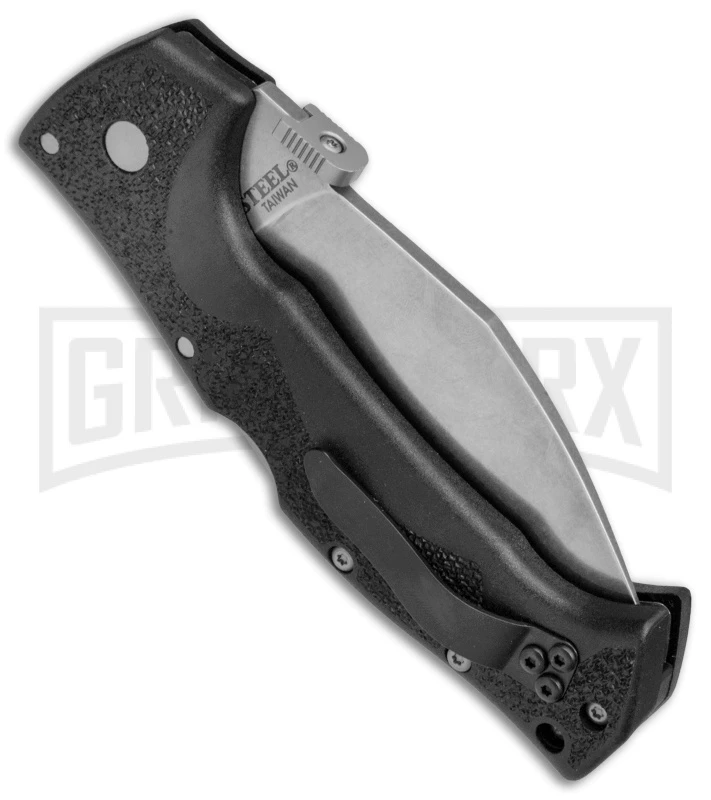 Cold Steel Rajah III Folding Knife - Stonewash Plain 3 Cold Steel Rajah III Folding Knife - Stonewash Plain - Image 3