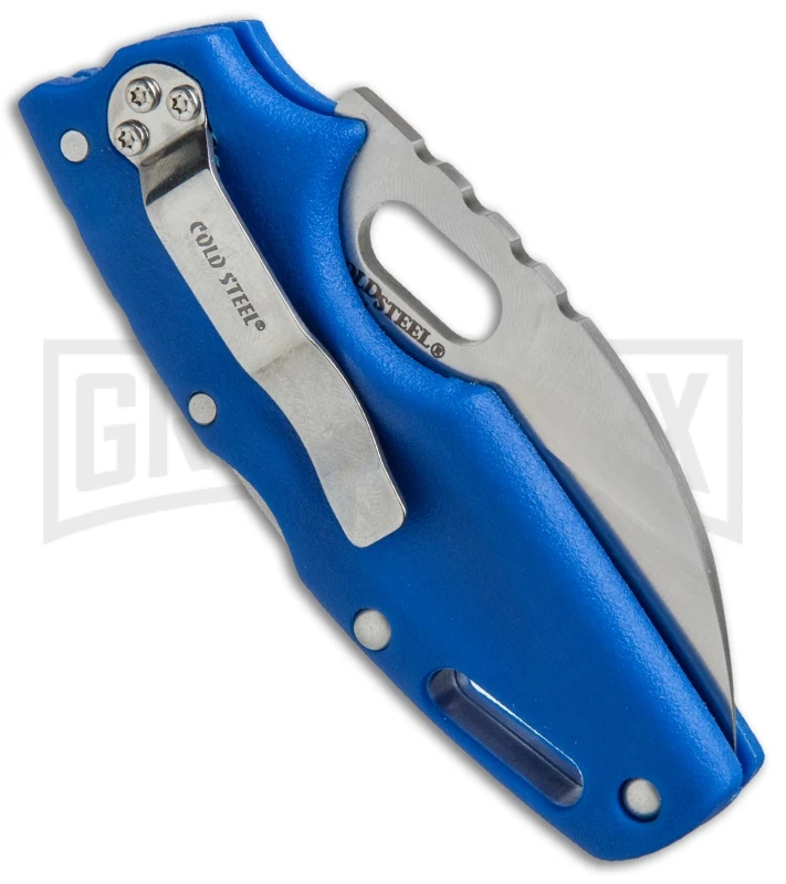 Cold Steel Tuff Lite Blue Folding Knife - Satin Plain 3 Cold Steel Tuff Lite Blue Folding Knife - Satin Plain - Image 3