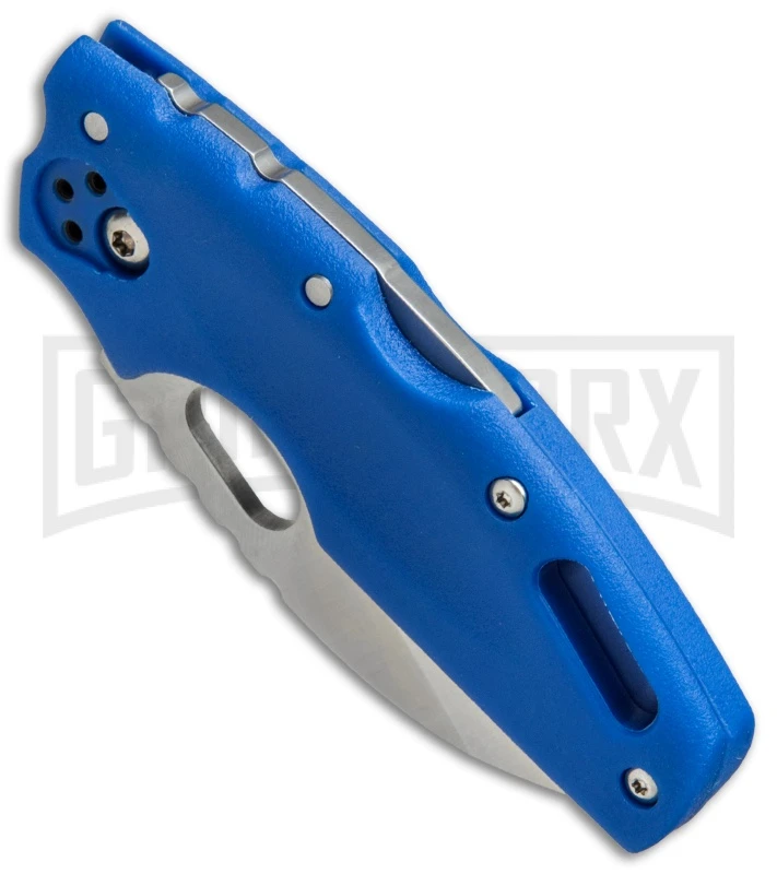 Cold Steel Tuff Lite Blue Folding Knife - Satin Plain 2 Cold Steel Tuff Lite Blue Folding Knife - Satin Plain - Image 2