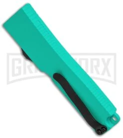 Firecracker Mini Robin Egg D/A OTF Automatic Knife - Black Dagger 6 Firecracker Mini Robin Egg D/A OTF Automatic Knife - Black Dagger -Buck Knives Sales Store Firecracker Mini Robin Egg DA OTF Auto Black Dagger GX 37855 jr side large