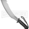 Gerber Broadcut Machete Fixed Blade - Bead Blast Plain