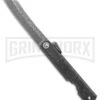 Higonokami Kinzoku Black Folding Knife - Damascus Plain