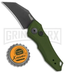 Kershaw Launch 10 Olive Green Automatic Knife CA Legal - Stonewash Plain 7 Kershaw Launch 10 Olive Green Automatic Knife CA Legal - Stonewash Plain -Buck Knives Sales Store Kershaw Launch 10 Auto Olive Green Black KER7350OLBLK BHQ 115105 jr bottlecap large