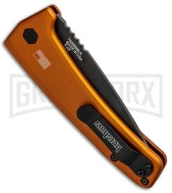 Kershaw Launch 3 Bronze Aluminum Automatic Knife - Black Plain -Buck Knives Sales Store Kershaw Launch 3 Auto Bronze Aluminum Black KER7300EBBLK BHQ 91253 jr side large