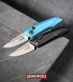 Kershaw Launch 9 Black Automatic Knife CA Legal - Stonewash Plain -Buck Knives Sales Store Kershaw Launch 9 Automatic Knife Teal Working 7250TEALSW BHQ 115103 kp slate web large