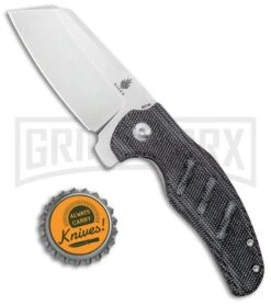 Kizer Vanguard Mini Sheepdog Knife Black Micarta - Stonewash Plain 7 Kizer Vanguard Mini Sheepdog Knife Black Micarta - Stonewash Plain -Buck Knives Sales Store Kizer Vanguard Mini Sheepdog C01C LL Black Micarta BHQ 117215 jr bottlecap large