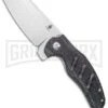 Kizer Vanguard Mini Sheepdog Knife Black Micarta - Stonewash Plain