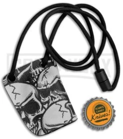 Linos Kydex Skull Sheath W/ Black Neck Cord For Boker Kalashnikov KALS 5 Linos Kydex Skull Sheath W/ Black Neck Cord For Boker Kalashnikov KALS -Buck Knives Sales Store Linos Kydex Sheath Skull for Boker Kalashnikov Black Neck Cord KALS BHQ 80739 jr bottlecap large