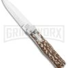 Mikov 241 Predator Stag Automatic Lever Lock Knife Bayonet