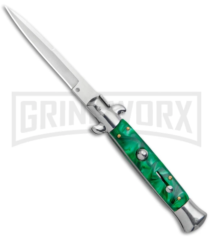 Milano 9" Green Acrylic Bayonet (4" Satin) 1 Milano 9" Green Acrylic Bayonet (4" Satin)